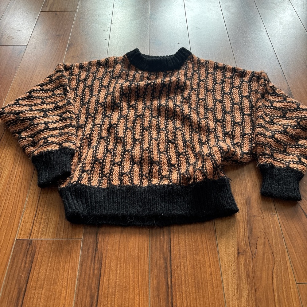 Vintage 80’s Kramer Core Batwing Sweater - Picture 2 of 7